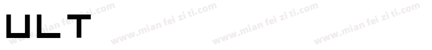 UltraLine Regular字体转换